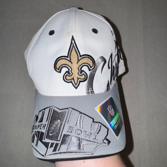 Reebok Other - Reebok New Orleans Saints Super Bowl XLIV Champions NFL Cap Y2K OSFA